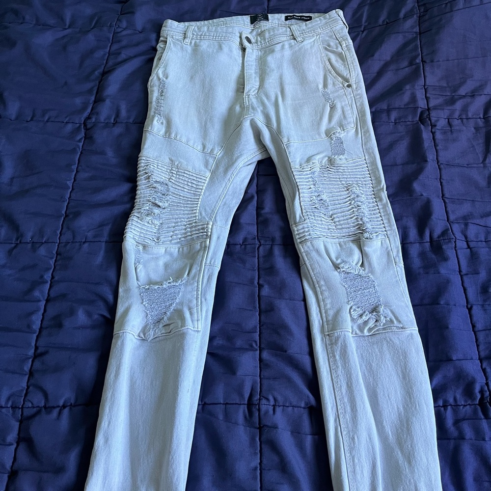 Cotton On Gray Ripped Jeans